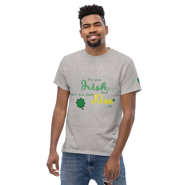"I'm Not Irish, Kiss Me" Men's classic tee - Image 2